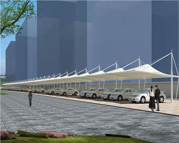 驚！膜結(jié)構(gòu)車棚竟然具有的特殊防紫外線功能。